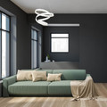 Pendant LED Lamp Andromeda 45 W, white