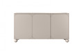 Cabinet Sonatia II 150 cm, with 4 internal drawers, cashmere