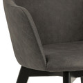 Upholstered Chair Bella, anthracite