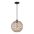 Pendant Lamp Goldlux Umea E27, bamboo