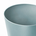 VITLÖK Plant pot, in/outdoor light grey-blue, 32 cm