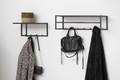 Actona Coat Rack Seaford, small, black