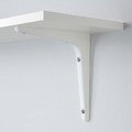 BURHULT / SIBBHULT Wall shelf combination, white/white, 59x20 cm