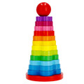 Wooden Pyramid Stacking Educational Toy 9m+