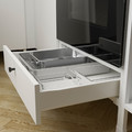 ENHET Kitchen, white, 163x63.5x222 cm