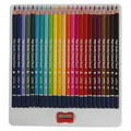 Astra Triangular Coloured Pencils 24 Colours + Sharpener