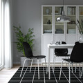 LIDÅS Chair, black/Sefast white