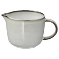 GLADELIG Milk/cream jug, grey, 0.4 l