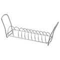 VÄLVÅRDAD Dish drying rack, stainless steel, 12x32 cm