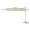 Garden Parasol Umbrella GoodHome Menorca 300 x 300 cm, beige