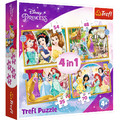 Trefl Children's Puzzle Happy Day of Clubs 4in1 4+