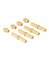 MODU 8 connector pegs, honey yellow