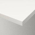 BERGSHULT / GRANHULT Wall shelf, white/nickel-plated, 160x20 cm