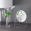 LASSBYN Table mirror, silver-colour, 17 cm