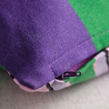 BUSKVICKER Cushion cover, purple/green, 50x50 cm