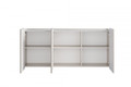 Wall-mounted Cabinet Malmi 150 cm, cashmere, crema bianca, gold