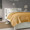 INDIRA Bedspread, yellow-beige, 230x250 cm