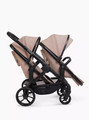 iCandy Peach 7 Pushchair and Carrycot - Double, Black