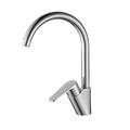 Cooke&Lewis Silver Chrome Effect Kitchen Top Lever Tap Aruvi