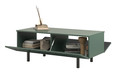 Coffee Table with Storage Scalia II 120, matt labrador, black legs