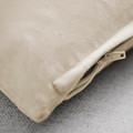 SANELA Cushion cover, light beige, 50x50 cm