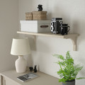 BERGSHULT / RAMSHULT Wall shelf, grey-beige, 80x30 cm