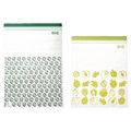 ISTAD Resealable bag, patterned/green