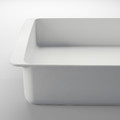 IKEA 365+ Oven dish, white, 38x26 cm