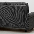 GRIMHULT Three-seat sofa bed, grey