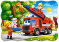 Castorland Children's Puzzle Firefighters to the Rescue 30pcs 4+