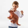 JÄTTELIK Soft toy, dinosaur, dinosaur/triceratops, 46 cm