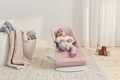 BABYBJORN Bouncer Bliss - Light grey frame, 3D Jersey, Light pink