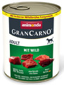 Animonda GranCarno Adult Wet Dog Food Beef & Game 800g