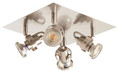 Spot Ceiling Lamp Colours Arachne 3 x 50 W GU10, nickel