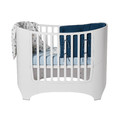 LEANDER Cot bumper for CLASSIC™ Baby Cot, Dark blue