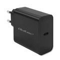 Qoltec Super Quick PD Charger EU Plug 1xUSB C, 65W, 5 20V