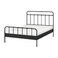 STJÄRNÖ Bed frame, anthracite/Luröy, 160x200 cm