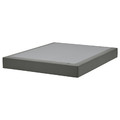 LYNGÖR Slatted mattress base, dark grey, Standard Double