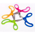 Prima Art School Scissors with Rubber Handle 13cm, 1pc, assorted colours