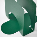 SKOGSRÖR Napkin holder, dark green, 13x12 cm