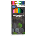 Starpak Colour Pencils 12 Colours Football