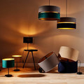 Pendant Lamp Goldie 1 x E27, dark blue