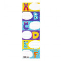 Starpak Label Stickers for Notebooks Letters/Numbers 25-pack