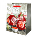 Christmas Gift Bag 18x23cm 12pcs, assorted patterns