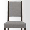 STEFAN Chair, brown-black/Knisa grey/beige