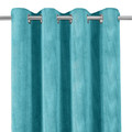 GoodHome Curtain Carrington 135 x 260 cm, blue