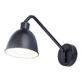 GoodHome Wall Lamp Fajana GU10, black