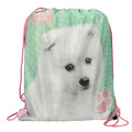 Drawstring Bag School Shoes/Clothes Bag Doggy