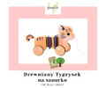 Joueco Wooden Tiger The Wildies Family 12m+