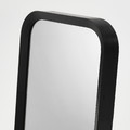 LINDBYN Table mirror, black, 14x27 cm